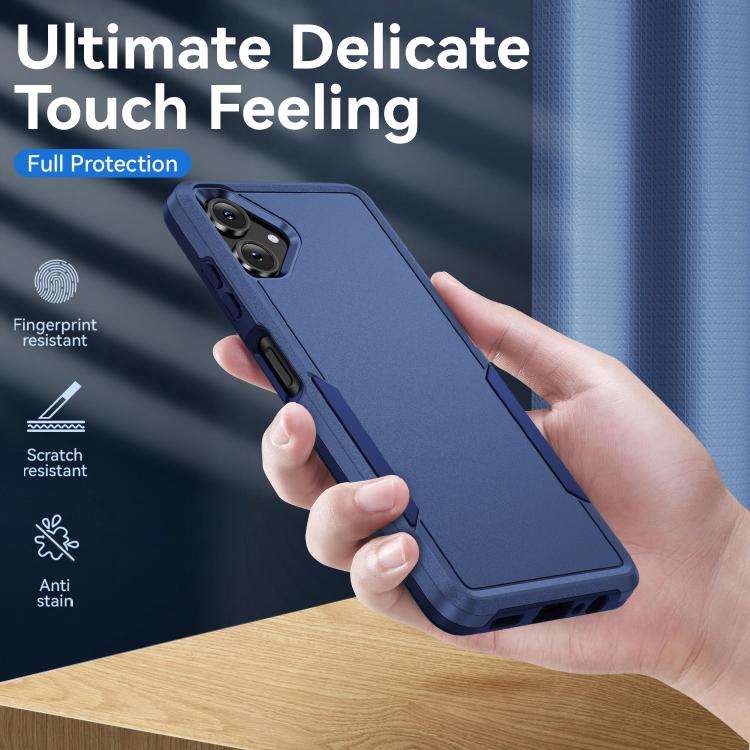 For Samsung Galaxy A06 4G / 5G Pioneer Armor Heavy Duty PC Hybrid TPU Phone Case