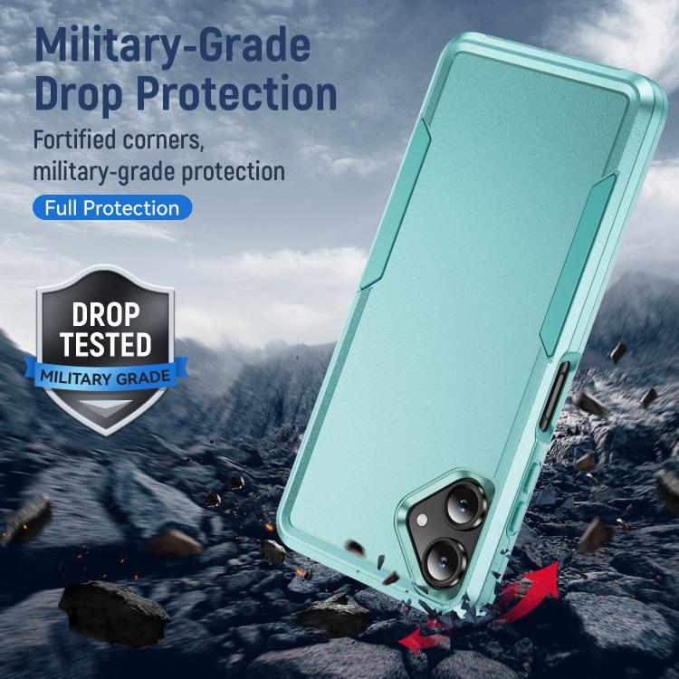 For Samsung Galaxy A06 4G / 5G Pioneer Armor Heavy Duty PC Hybrid TPU Phone Case