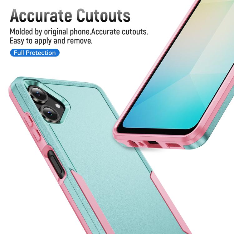 For Samsung Galaxy A06 4G / 5G Pioneer Armor Heavy Duty PC Hybrid TPU Phone Case