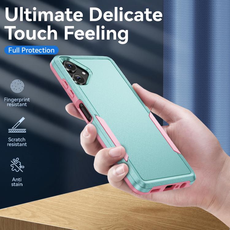 For Samsung Galaxy A06 4G / 5G Pioneer Armor Heavy Duty PC Hybrid TPU Phone Case