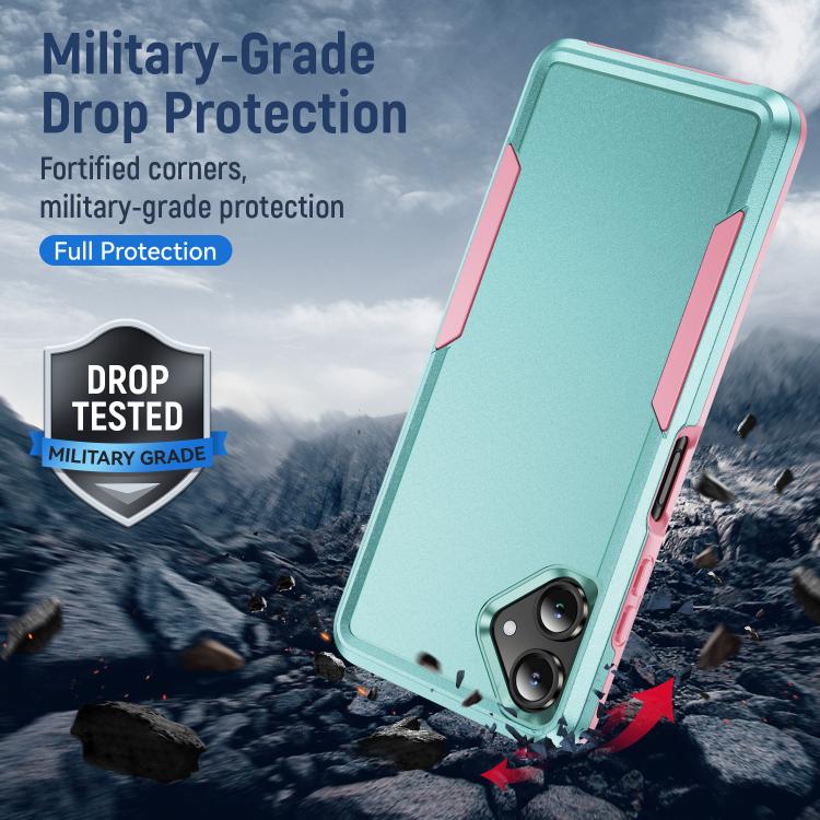 For Samsung Galaxy A06 4G / 5G Pioneer Armor Heavy Duty PC Hybrid TPU Phone Case