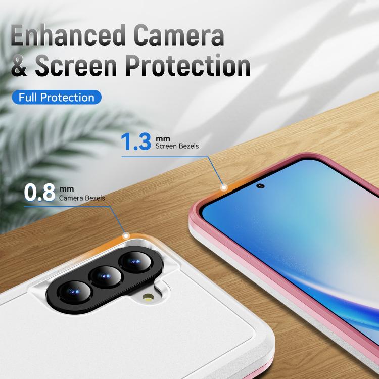 For Samsung Galaxy A57 5G Pioneer Armor Heavy Duty PC Hybrid TPU Phone Case