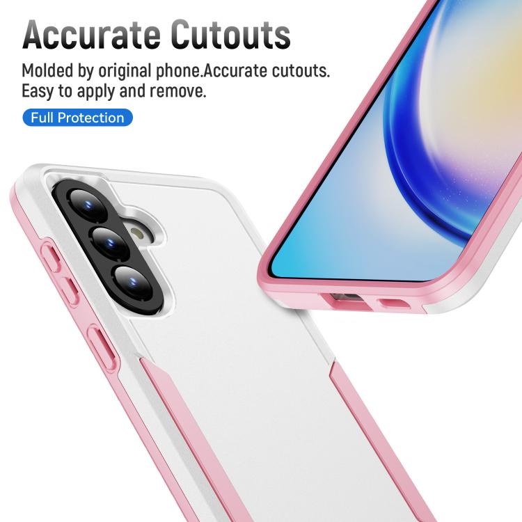 For Samsung Galaxy A57 5G Pioneer Armor Heavy Duty PC Hybrid TPU Phone Case