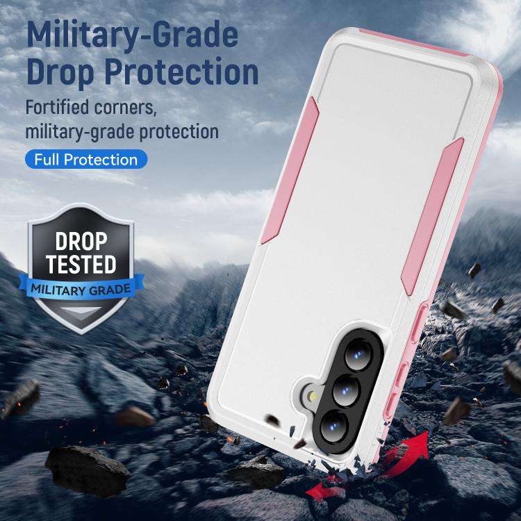 For Samsung Galaxy A57 5G Pioneer Armor Heavy Duty PC Hybrid TPU Phone Case