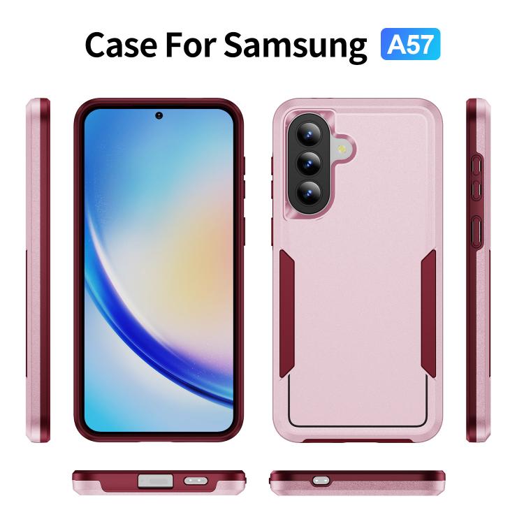 For Samsung Galaxy A57 5G Pioneer Armor Heavy Duty PC Hybrid TPU Phone Case