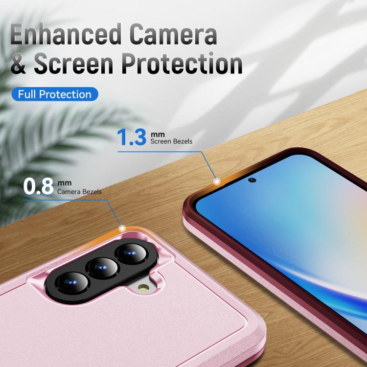 For Samsung Galaxy A57 5G Pioneer Armor Heavy Duty PC Hybrid TPU Phone Case