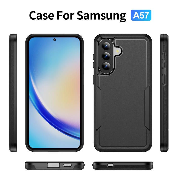 For Samsung Galaxy A57 5G Pioneer Armor Heavy Duty PC Hybrid TPU Phone Case