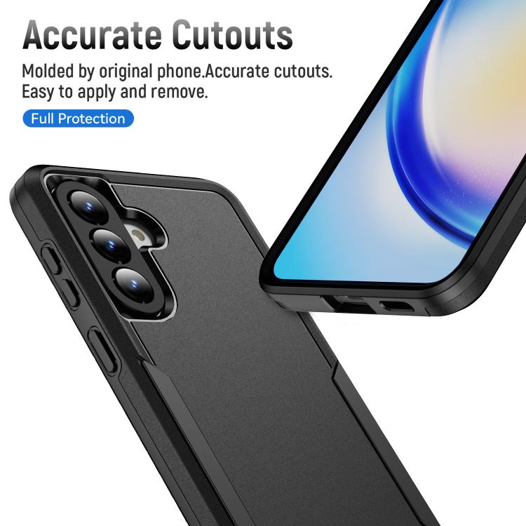 For Samsung Galaxy A57 5G Pioneer Armor Heavy Duty PC Hybrid TPU Phone Case