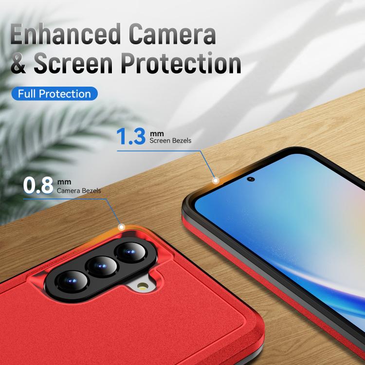 For Samsung Galaxy A57 5G Pioneer Armor Heavy Duty PC Hybrid TPU Phone Case