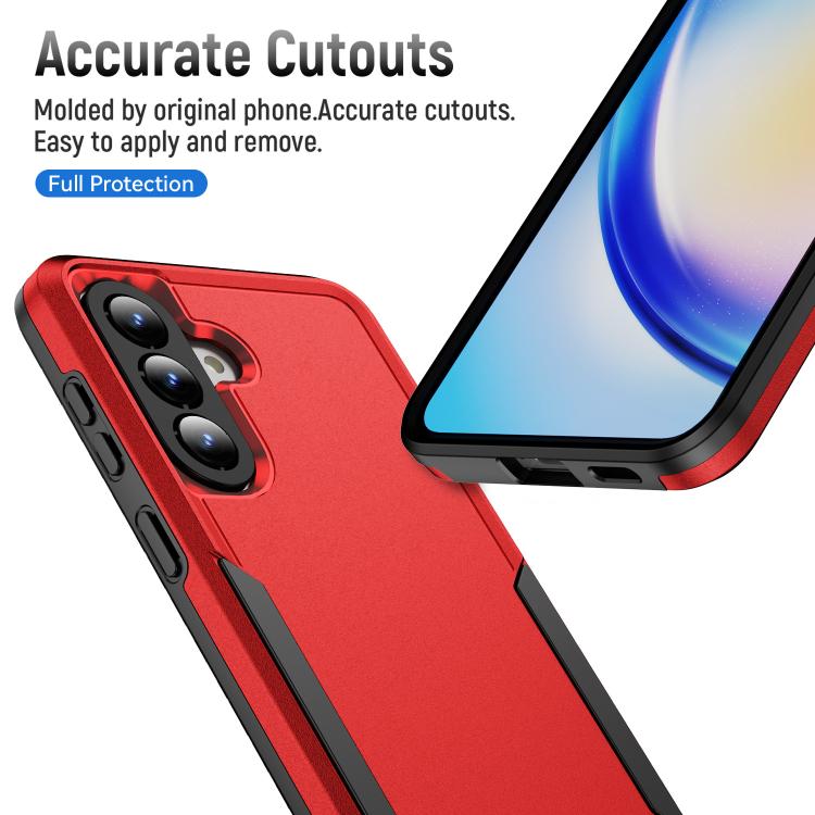 For Samsung Galaxy A57 5G Pioneer Armor Heavy Duty PC Hybrid TPU Phone Case