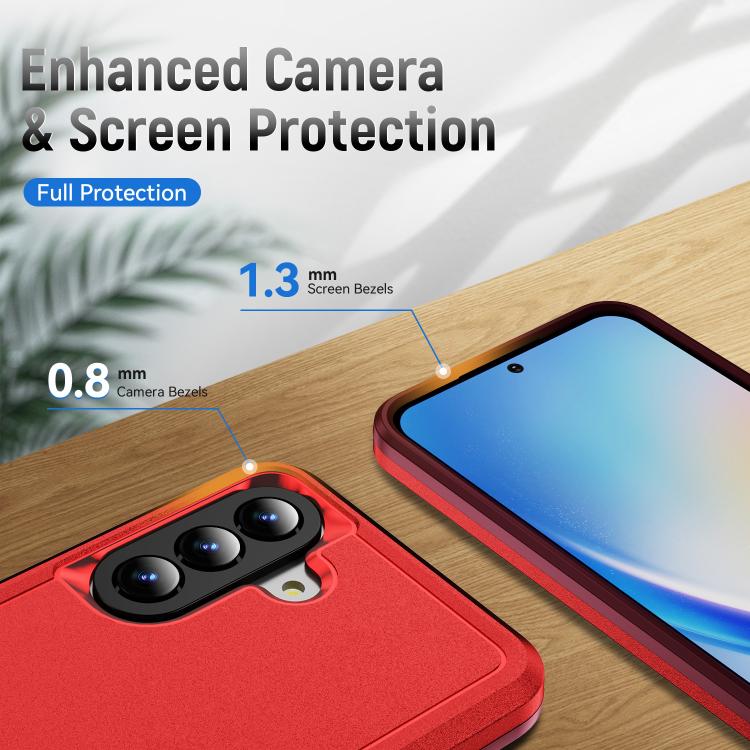 For Samsung Galaxy A57 5G Pioneer Armor Heavy Duty PC Hybrid TPU Phone Case