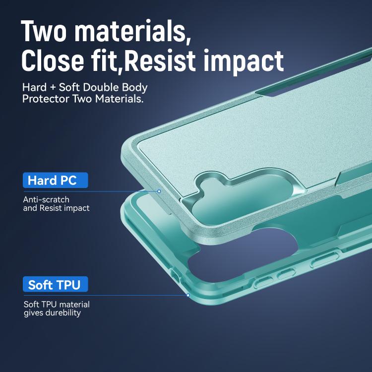 For Samsung Galaxy A57 5G Pioneer Armor Heavy Duty PC Hybrid TPU Phone Case