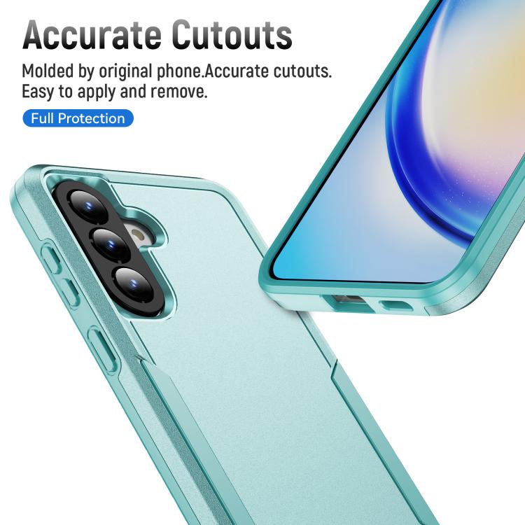 For Samsung Galaxy A57 5G Pioneer Armor Heavy Duty PC Hybrid TPU Phone Case