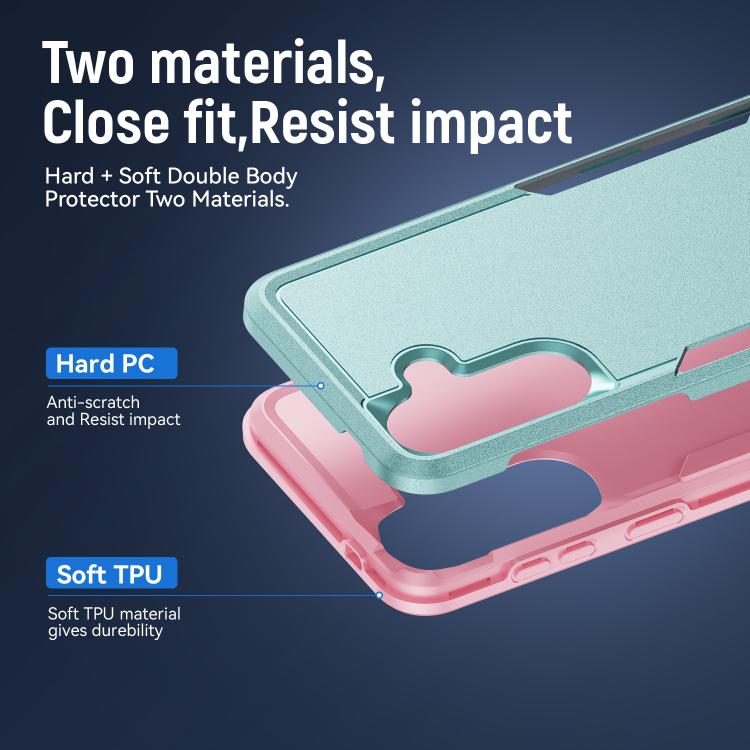 For Samsung Galaxy A57 5G Pioneer Armor Heavy Duty PC Hybrid TPU Phone Case