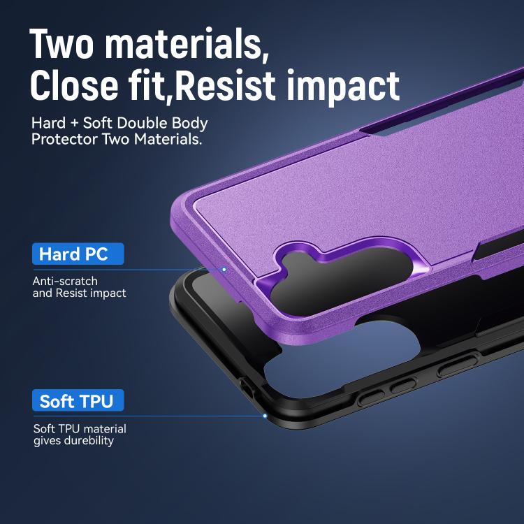 For Samsung Galaxy A57 5G Pioneer Armor Heavy Duty PC Hybrid TPU Phone Case