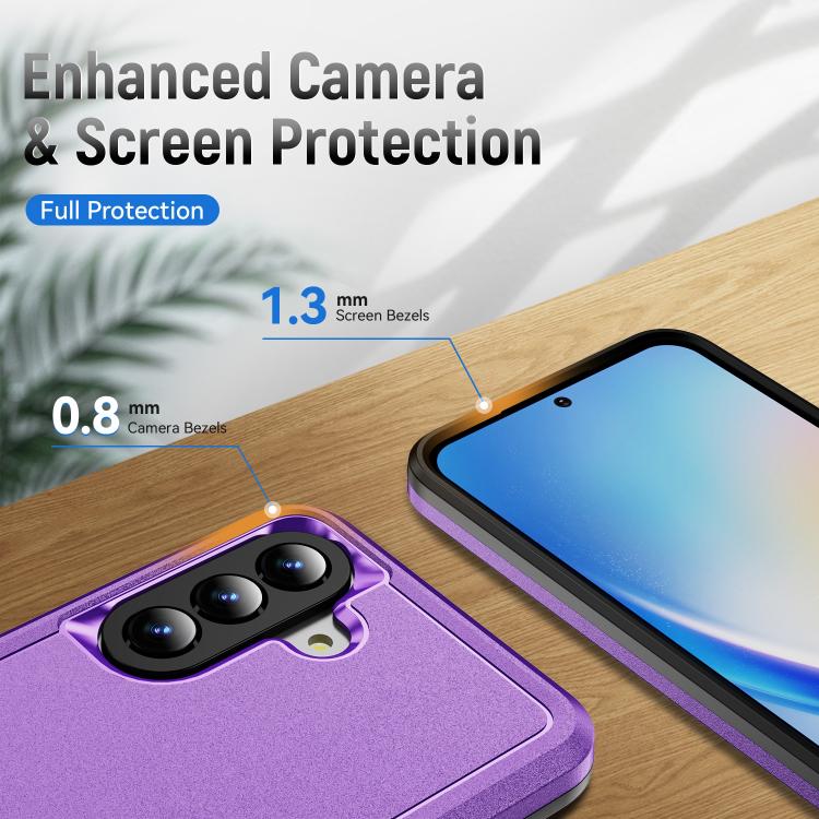 For Samsung Galaxy A57 5G Pioneer Armor Heavy Duty PC Hybrid TPU Phone Case