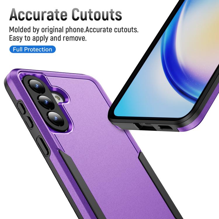 For Samsung Galaxy A57 5G Pioneer Armor Heavy Duty PC Hybrid TPU Phone Case