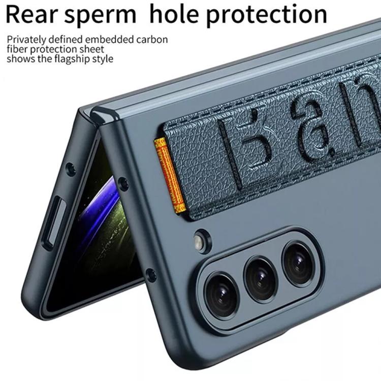 For Samsung Galaxy Z Fold7 5G GKK Ultra-thin Wristband Shockproof Phone Case