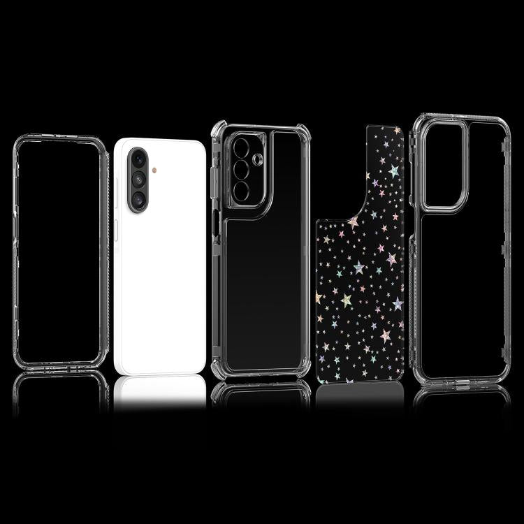 For Samsung Galaxy A26 5G / A17 5G Transparent Acrylic Laser Paper Phone Case