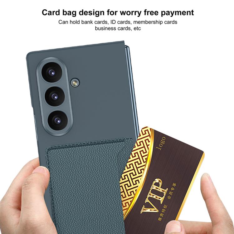 For Samsung Galaxy Z Fold7 5G GKK Ultra-thin Card Bag Phone Case
