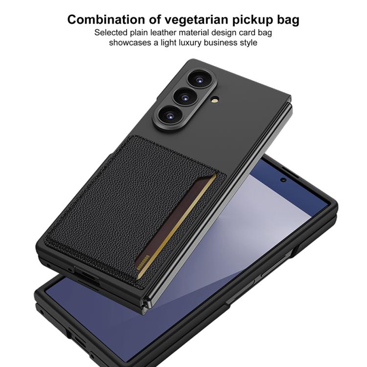 For Samsung Galaxy Z Fold7 5G GKK Ultra-thin Card Bag Phone Case