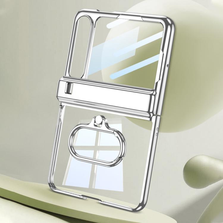 For Huawei Pura X GKK Folding Magnetic Hinge Phantom Phone Case with Oval Ring