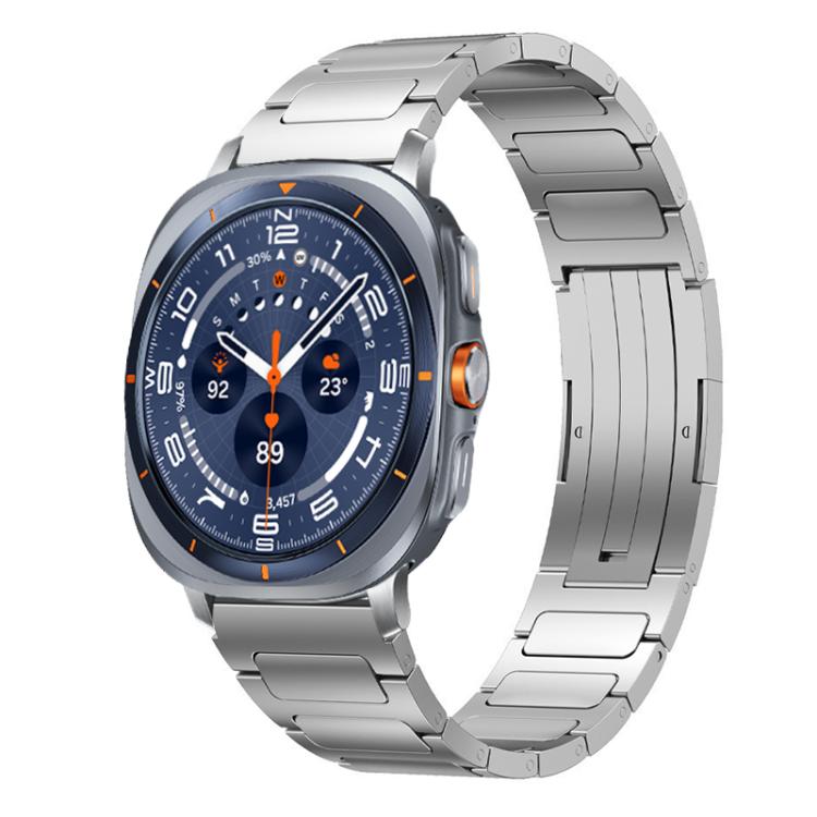 For Samsung Galaxy Watch Ultra/Ultra 2025 xDfind I-Shaped Buckle Stainless Steel Watch Band