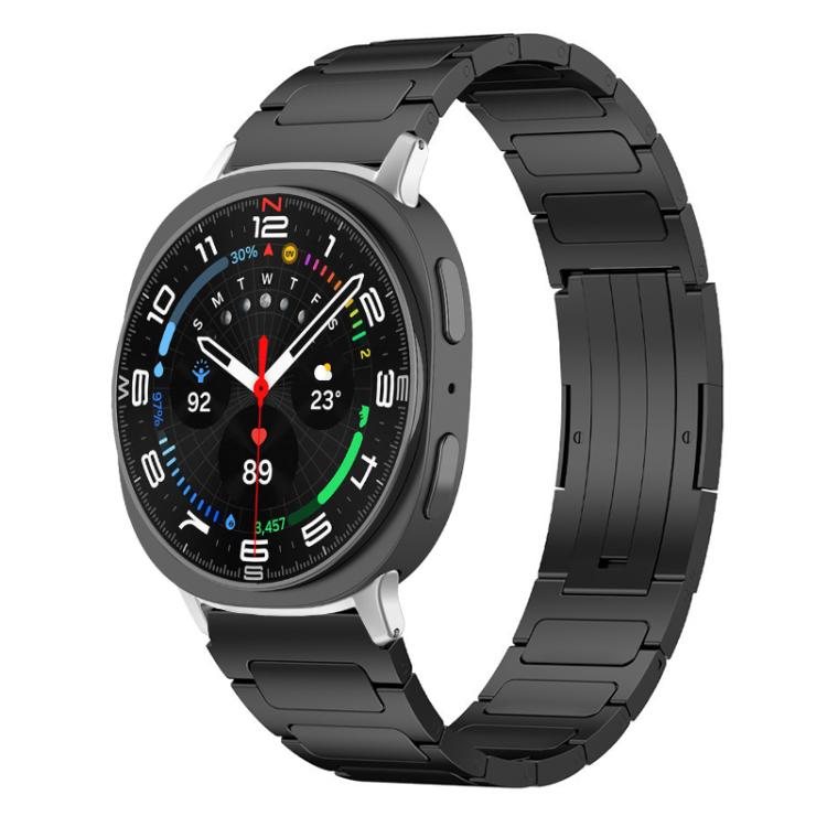 For Samsung Galaxy Watch8 / 8 Classic xDfind I-Shaped Buckle Stainless Steel Watch Band