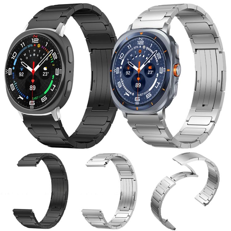 For Samsung Galaxy Watch8 / 8 Classic xDfind I-Shaped Buckle Stainless Steel Watch Band