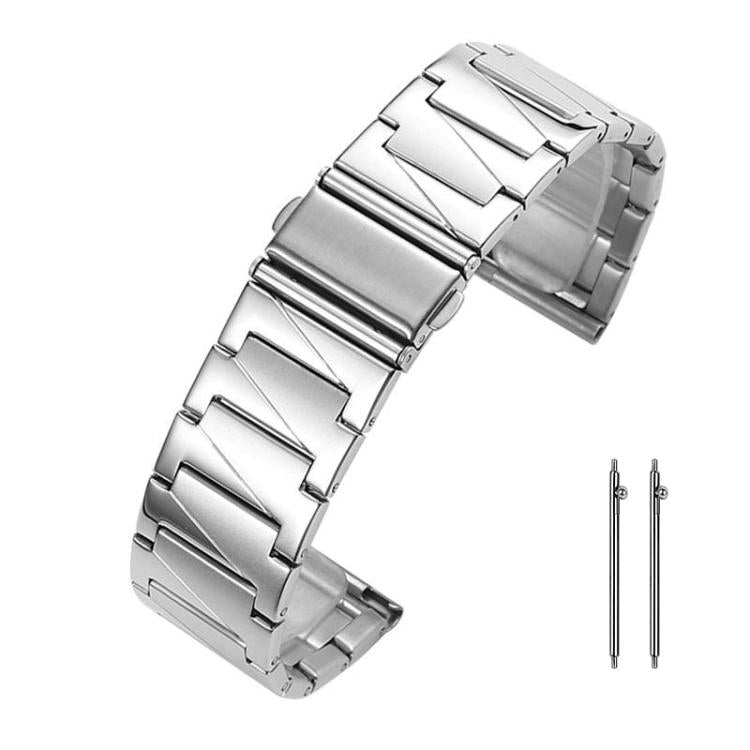 22mm xDfind Stepped Stainless Steel Watch Band