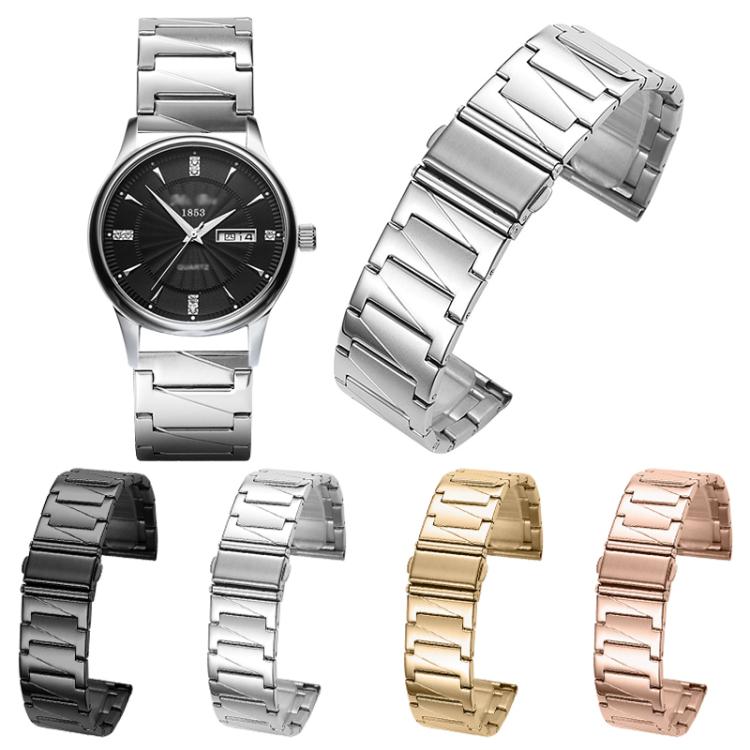22mm xDfind Stepped Stainless Steel Watch Band