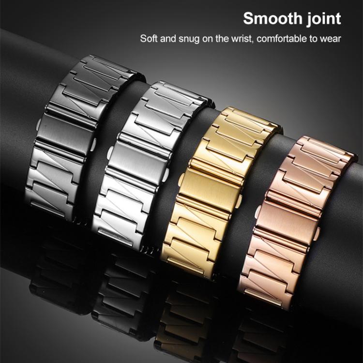 22mm xDfind Stepped Stainless Steel Watch Band