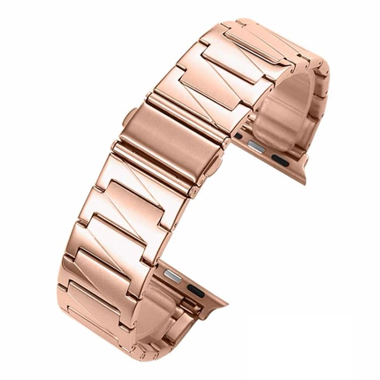 For Apple Watch 42 / 44 / 45 / 46 / 49mm xDfind Stepped Stainless Steel Watch Band