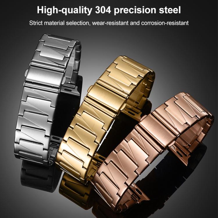 For Apple Watch 38 / 40 / 41 / S10 42mm xDfind Stepped Stainless Steel Watch Band