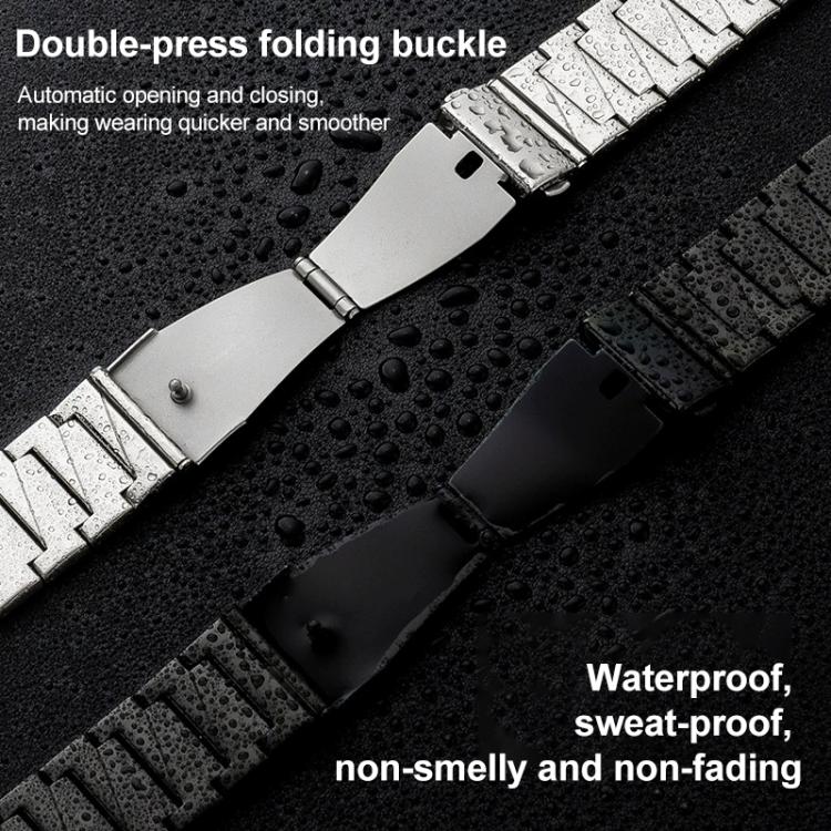 For Apple Watch 38 / 40 / 41 / S10 42mm xDfind Stepped Stainless Steel Watch Band