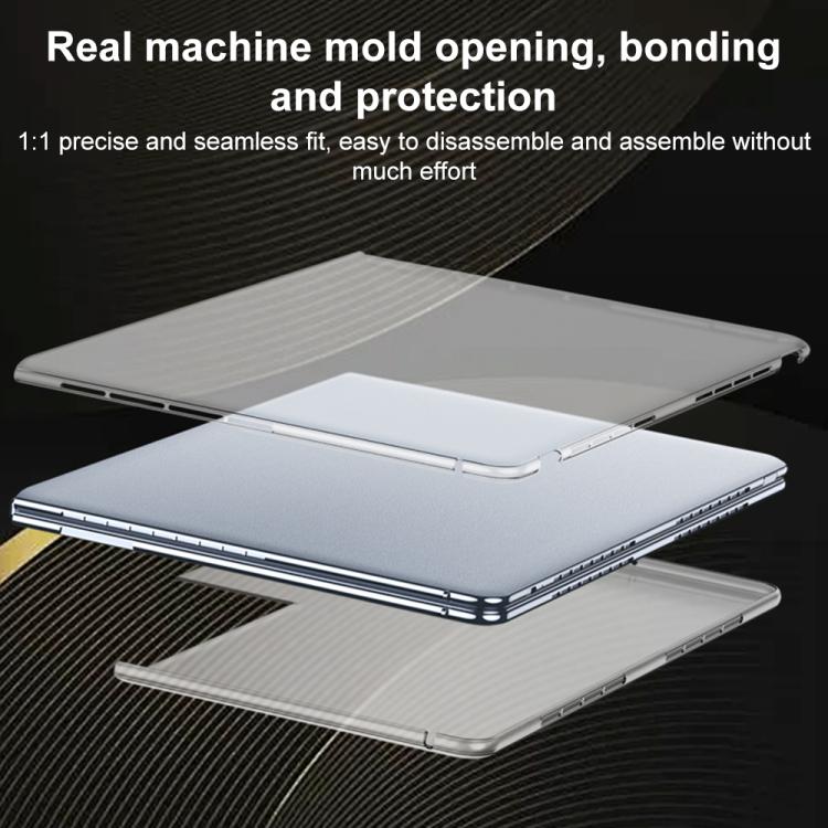 For Huawei MateBook X Pro 2024 GKK Ultra-thin Full Coverage Frosted Translucent Laptop Case