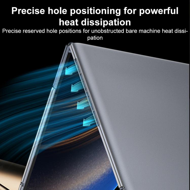 For Huawei MateBook X Pro 2024 GKK Ultra-thin Full Coverage Frosted Translucent Laptop Case