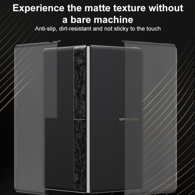 For Huawei MateBook X Pro 2024 GKK Ultra-thin Full Coverage Frosted Translucent Laptop Case