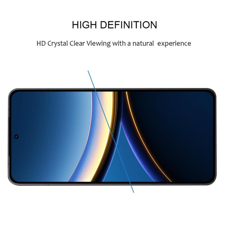 For Xiaomi Poco F7 3D Curved Edge Full Screen Tempered Glass Film