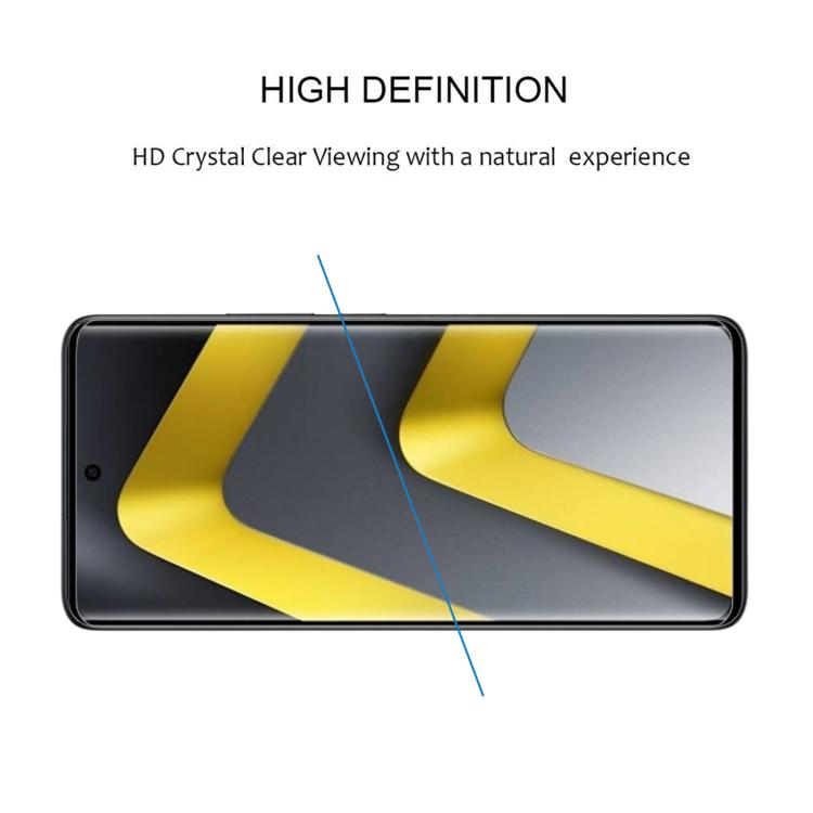 For Xiaomi Poco M8 5G 3D Curved Edge Full Screen Tempered Glass Film