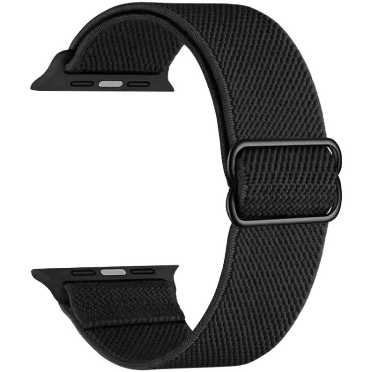 For Apple Watch 38 / 40 / 41 / S10 42mm xDfind Adjustable Slide Buckle Elastic Nylon Watch Band