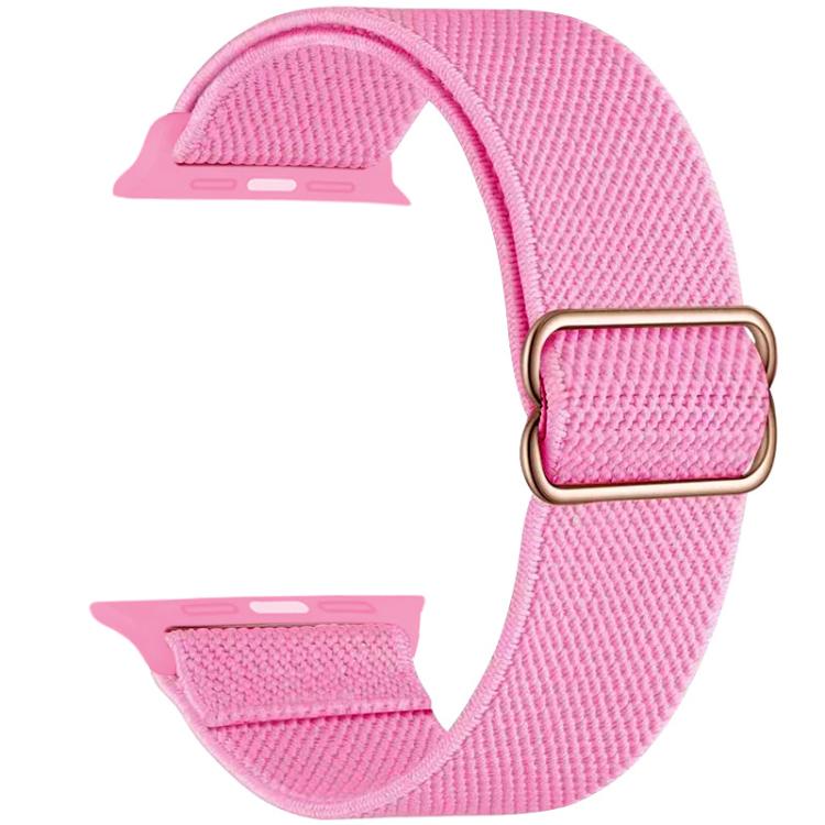 For Apple Watch 38 / 40 / 41 / S10 42mm xDfind Adjustable Slide Buckle Elastic Nylon Watch Band