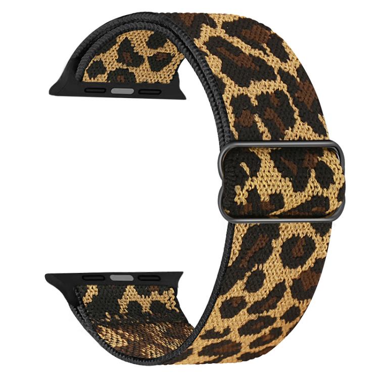 For Apple Watch 38 / 40 / 41 / S10 42mm xDfind Adjustable Slide Buckle Elastic Nylon Watch Band