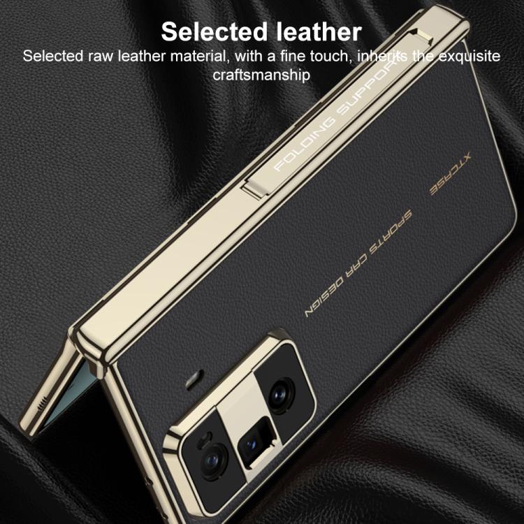 For Honor Magic Vs3 GKK Magnetic Folding Hinge Phantom Leather Phone Case
