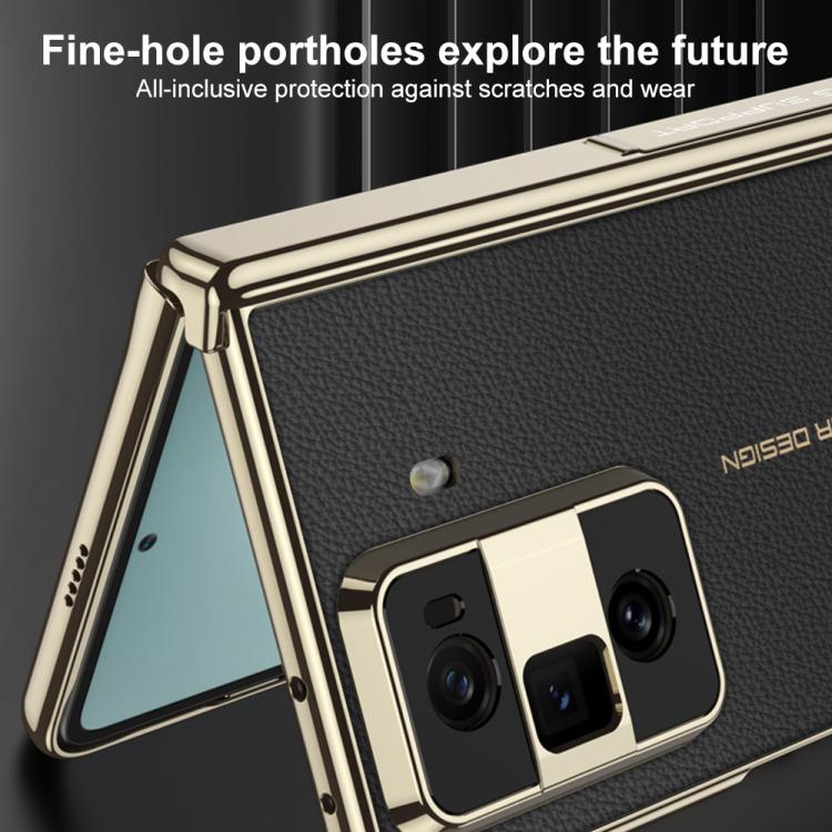For Honor Magic Vs3 GKK Magnetic Folding Hinge Phantom Leather Phone Case