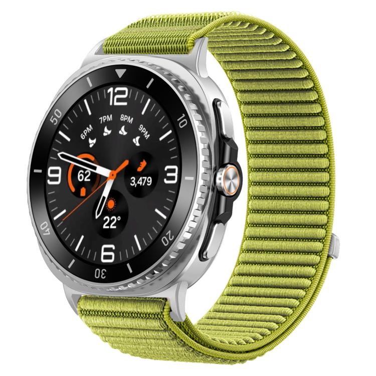 For Samsung Galaxy Watch8 / 8 Classic xDfind Woven Nylon Hook And Loop Fastener Watch Band