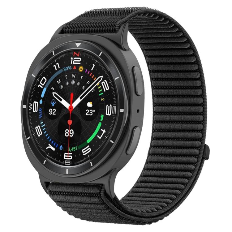 For Samsung Galaxy Watch8 / 8 Classic xDfind Woven Nylon Hook And Loop Fastener Watch Band
