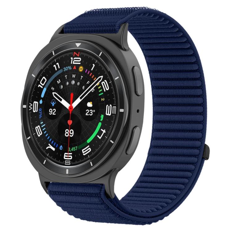 For Samsung Galaxy Watch8 / 8 Classic xDfind Woven Nylon Hook And Loop Fastener Watch Band