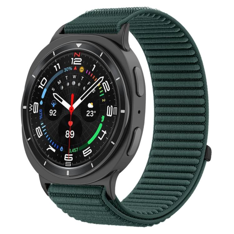 For Samsung Galaxy Watch8 / 8 Classic xDfind Woven Nylon Hook And Loop Fastener Watch Band