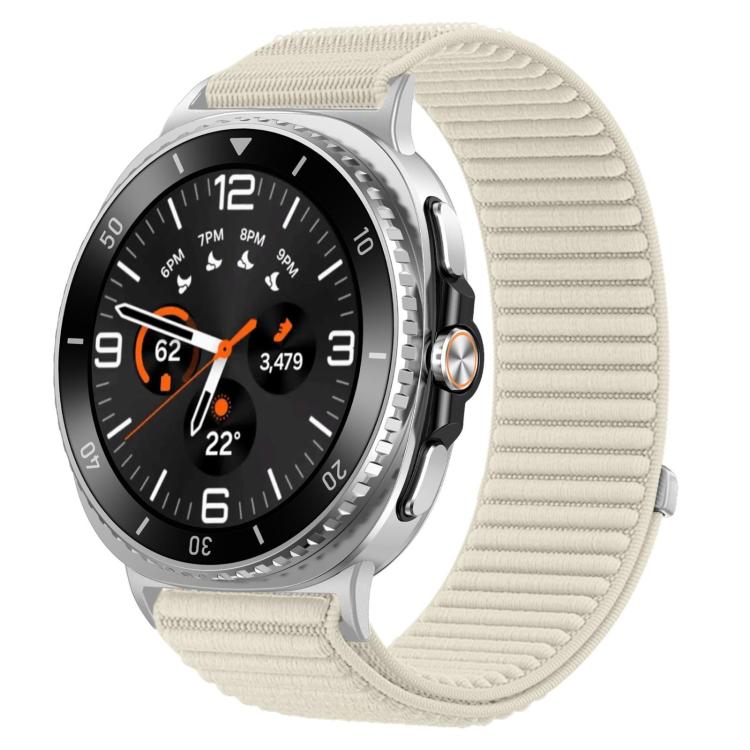 For Samsung Galaxy Watch8 / 8 Classic xDfind Woven Nylon Hook And Loop Fastener Watch Band